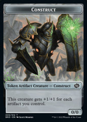 Thopter // Construct (005) Double-Sided Token [The Brothers' War Tokens] | Dumpster Cat Games