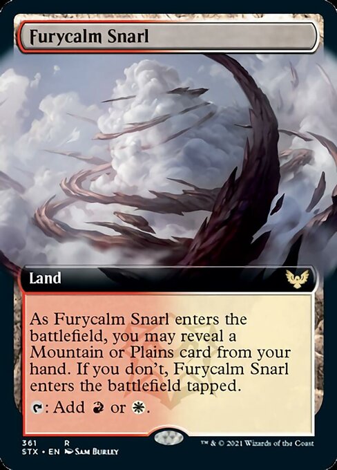 Furycalm Snarl (Extended) [Strixhaven: School of Mages] | Dumpster Cat Games