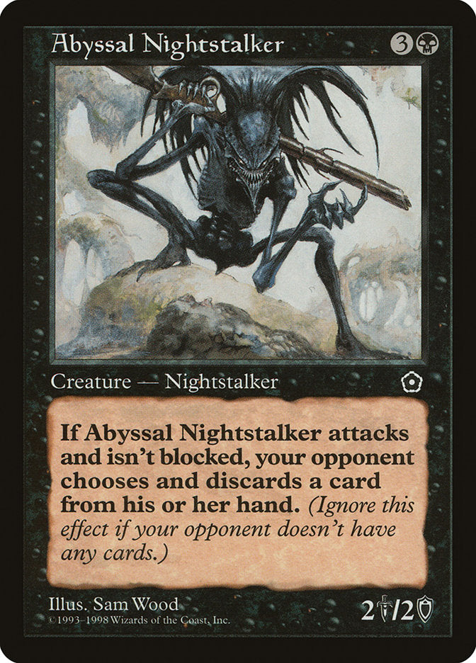 Abyssal Nightstalker [Portal Second Age] | Dumpster Cat Games