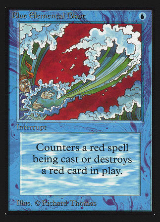 Blue Elemental Blast (CE) [Collectors’ Edition] | Dumpster Cat Games