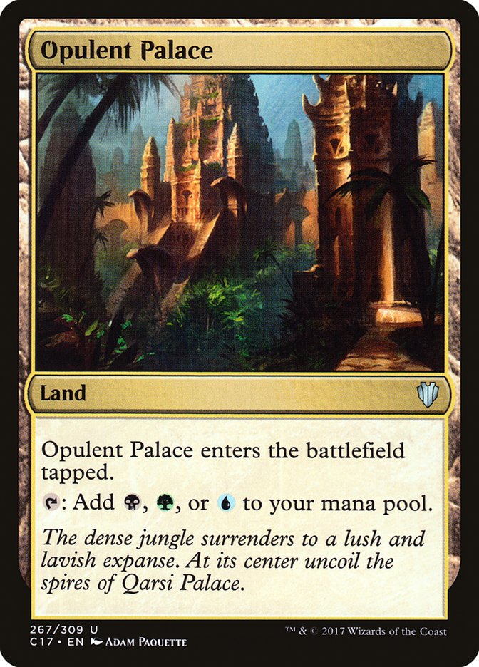 Opulent Palace [Commander 2017] | Dumpster Cat Games
