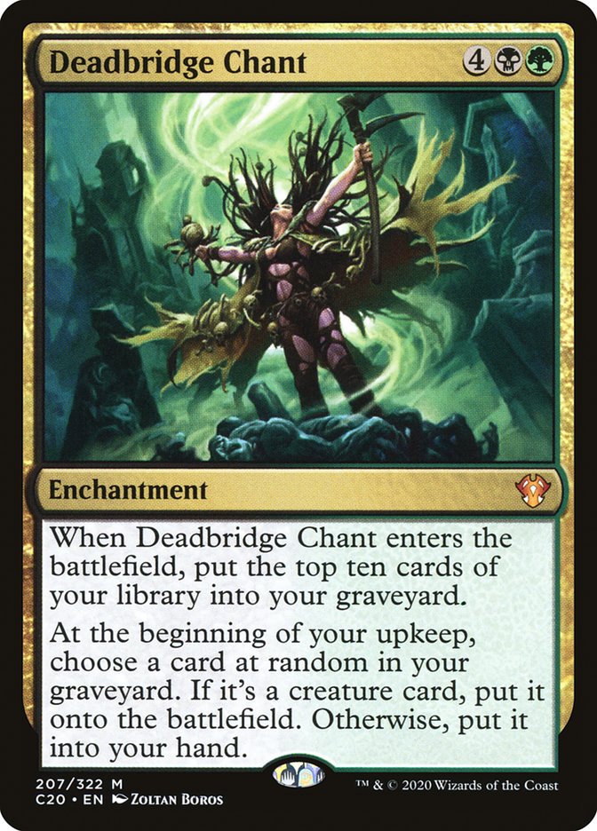 Deadbridge Chant [Commander 2020] | Dumpster Cat Games
