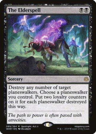 The Elderspell [War of the Spark Promos] | Dumpster Cat Games