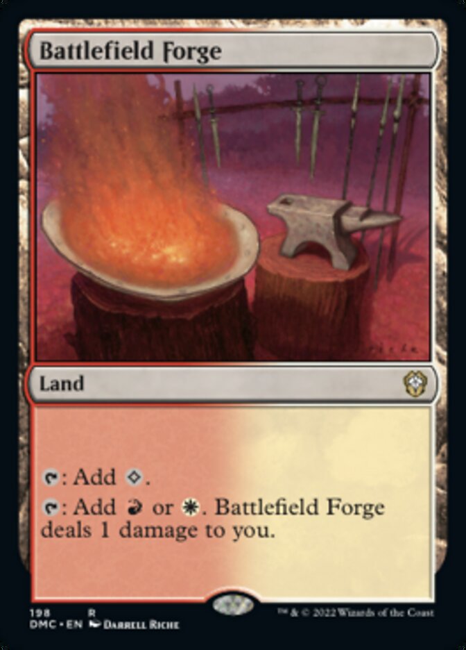 Battlefield Forge [Dominaria United Commander] | Dumpster Cat Games