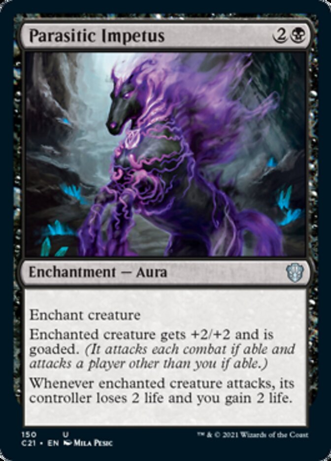 Parasitic Impetus [Commander 2021] | Dumpster Cat Games