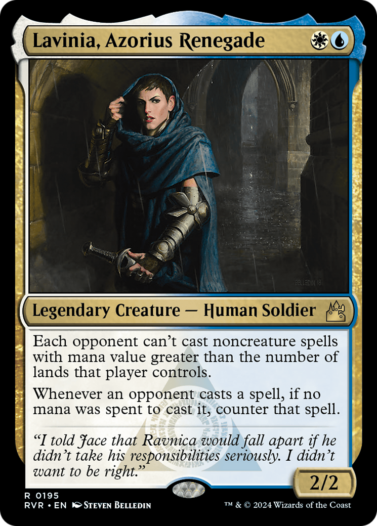 Lavinia, Azorius Renegade [Ravnica Remastered] | Dumpster Cat Games