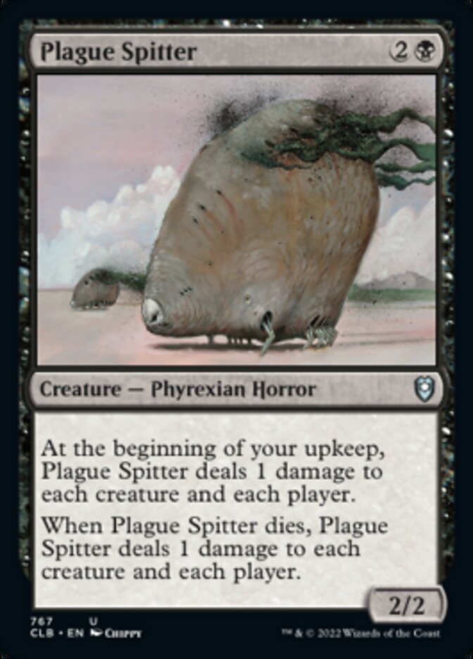 Plague Spitter [Commander Legends: Battle for Baldur's Gate] | Dumpster Cat Games