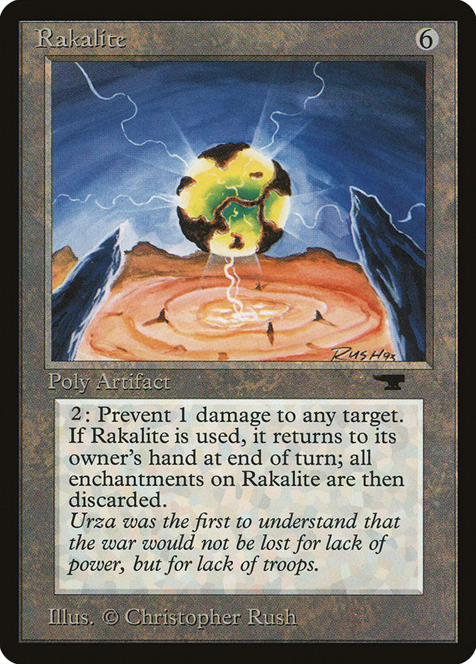 Rakalite [Antiquities] | Dumpster Cat Games