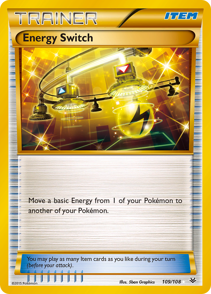 Energy Switch (109/108) [XY: Roaring Skies] | Dumpster Cat Games