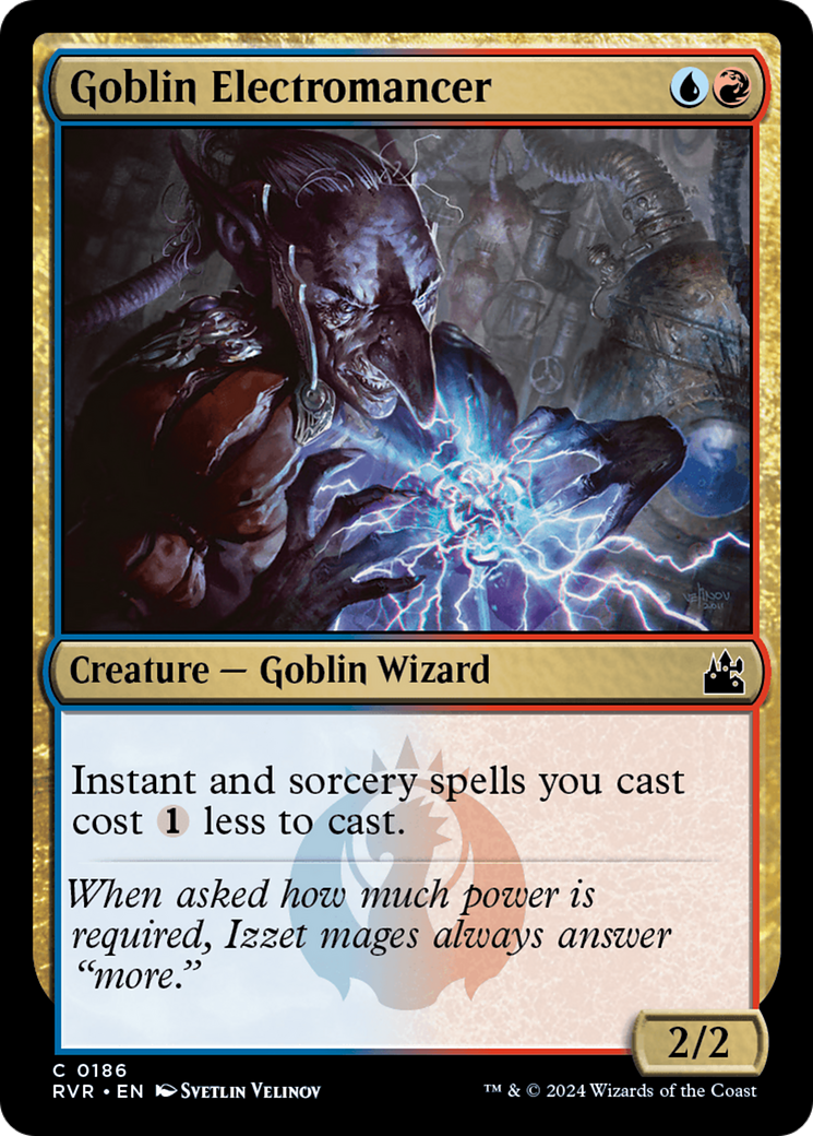 Goblin Electromancer [Ravnica Remastered] | Dumpster Cat Games