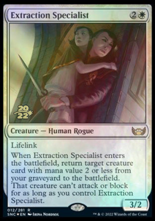 Extraction Specialist [Streets of New Capenna Prerelease Promos] | Dumpster Cat Games