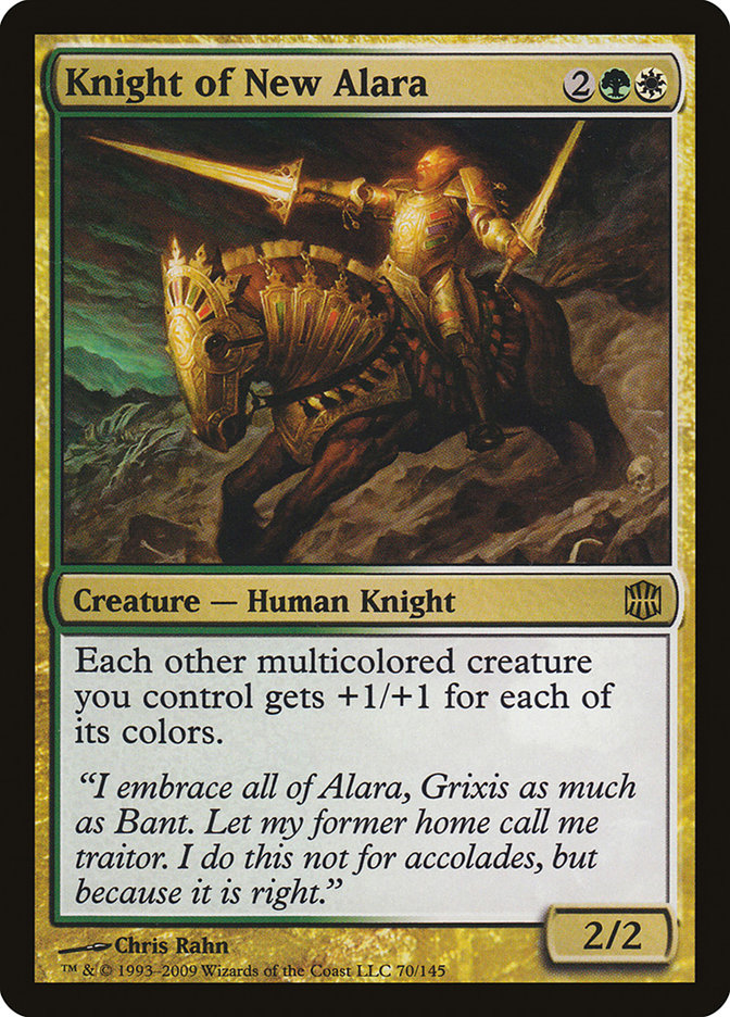 Knight of New Alara [Alara Reborn] | Dumpster Cat Games