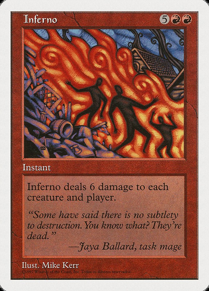 Inferno (Portuguese Copyright) [Fifth Edition] | Dumpster Cat Games