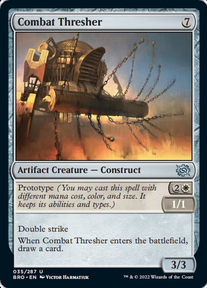 Combat Thresher [The Brothers' War] | Dumpster Cat Games