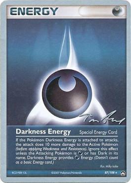 Darkness Energy (87/108) (Legendary Ascent - Tom Roos) [World Championships 2007] | Dumpster Cat Games