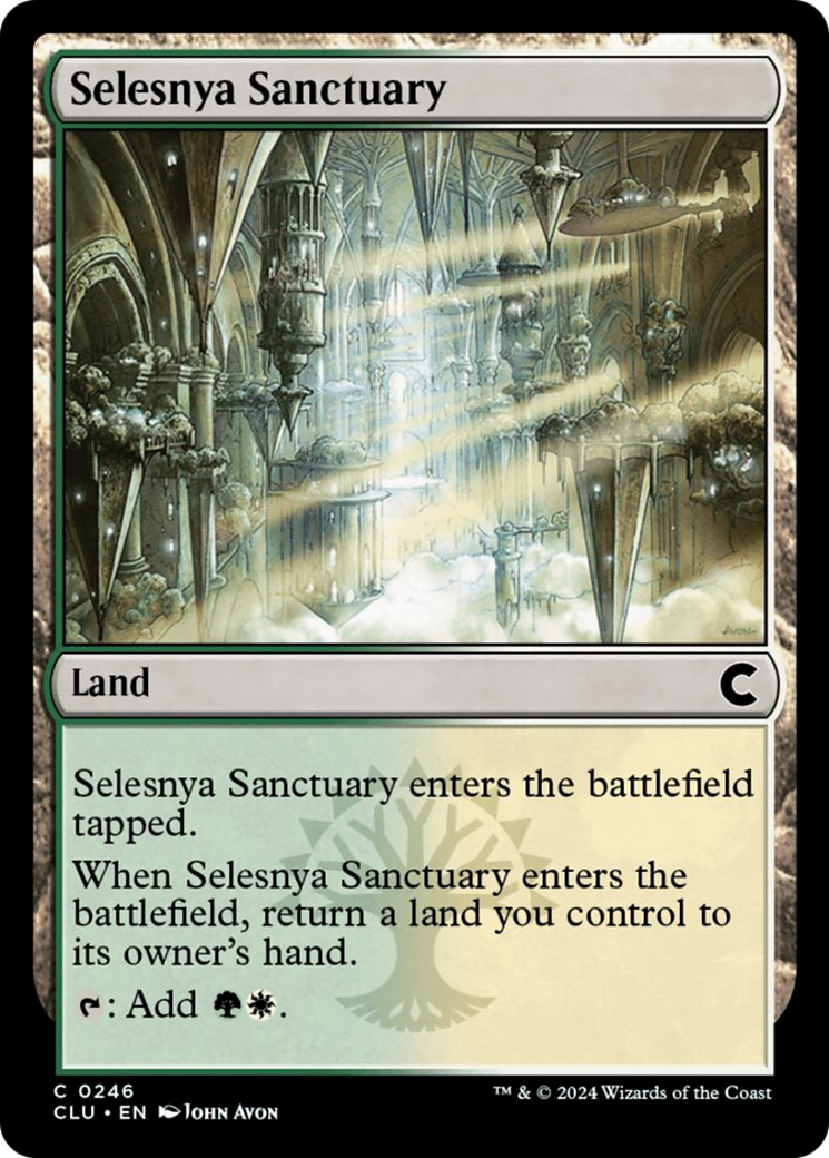 Selesnya Sanctuary [Ravnica: Clue Edition] | Dumpster Cat Games