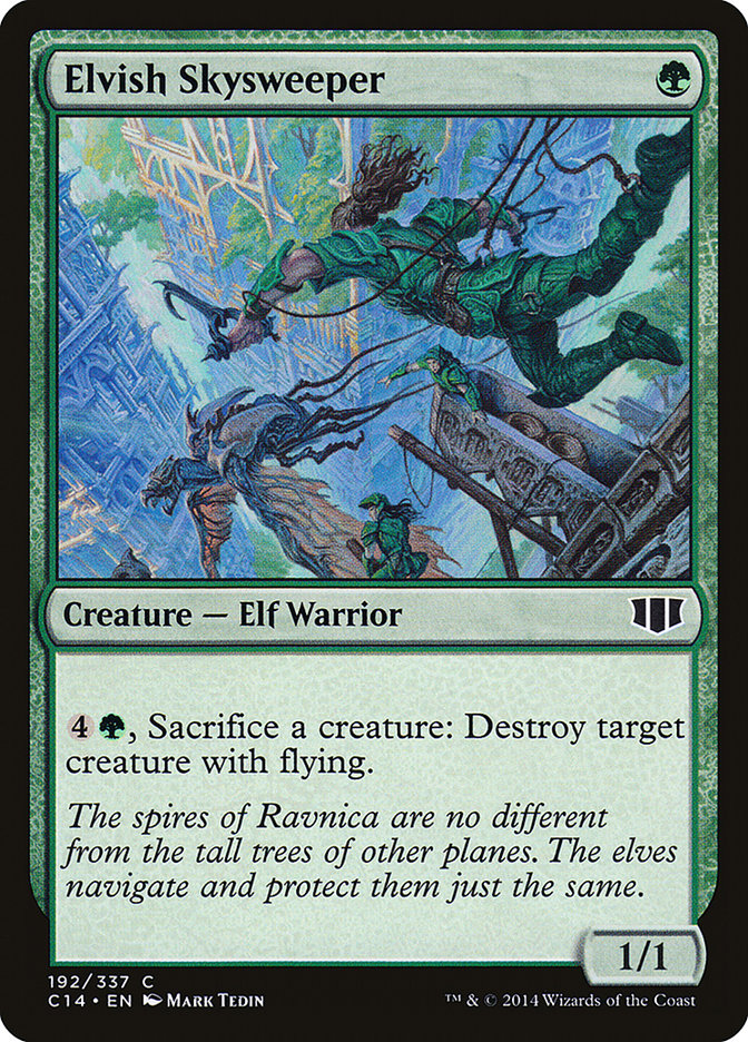Elvish Skysweeper [Commander 2014] | Dumpster Cat Games