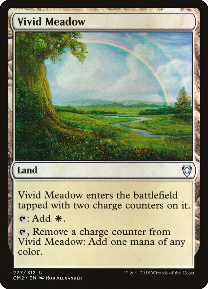 Vivid Meadow [Commander Anthology Volume II] | Dumpster Cat Games