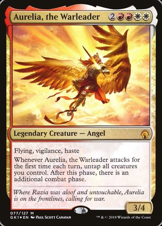 Aurelia, the Warleader [GRN Guild Kit] | Dumpster Cat Games