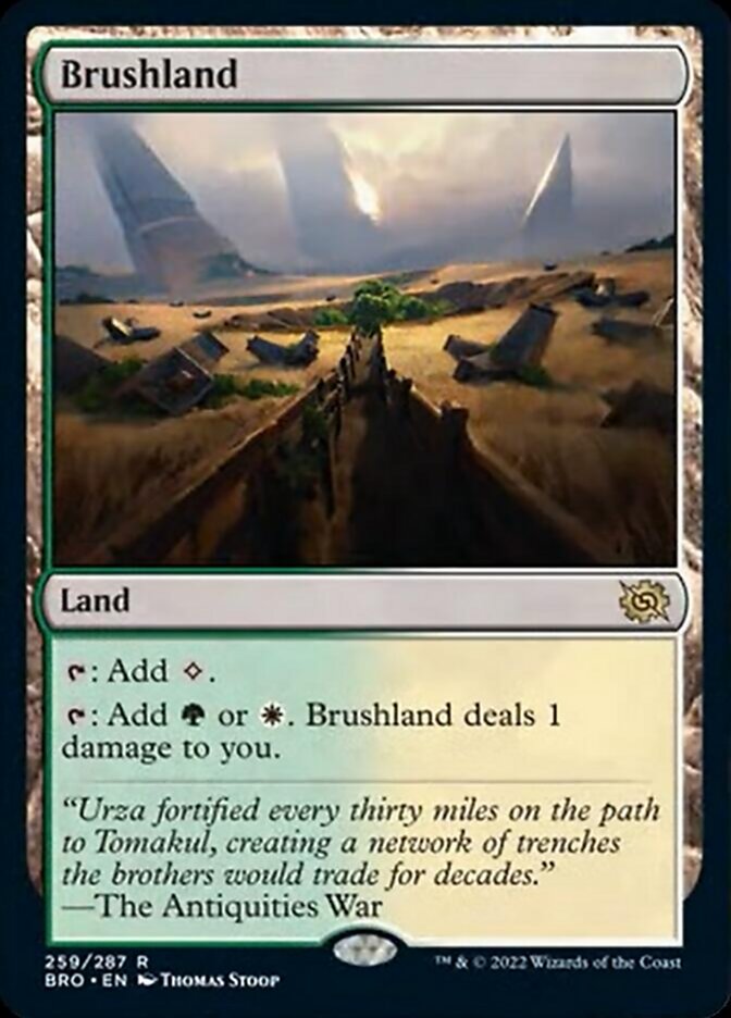 Brushland [The Brothers' War] | Dumpster Cat Games