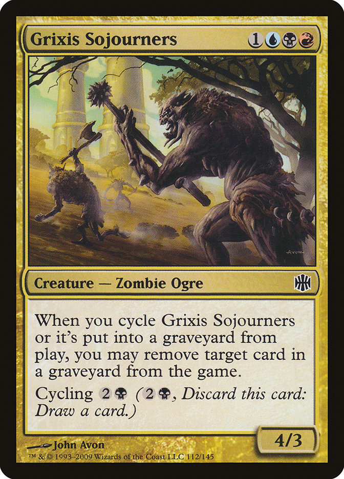 Grixis Sojourners [Alara Reborn] | Dumpster Cat Games