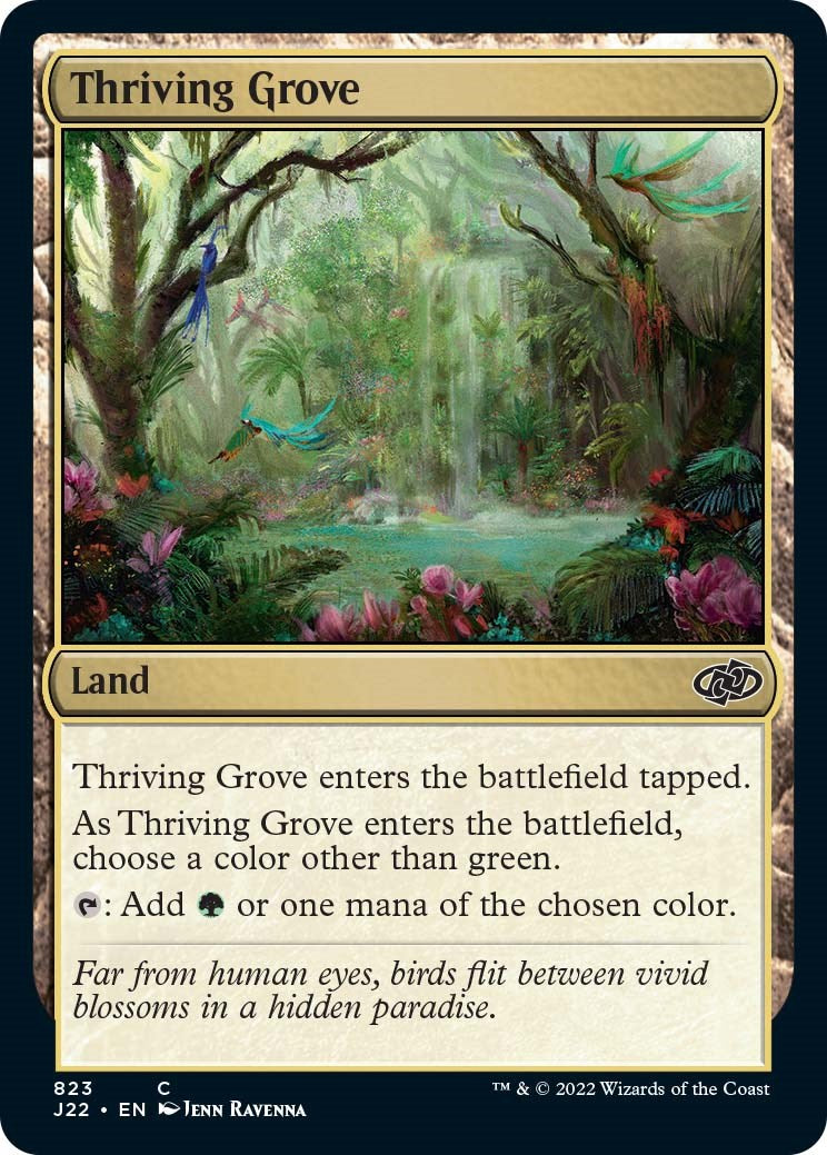 Thriving Grove [Jumpstart 2022] | Dumpster Cat Games