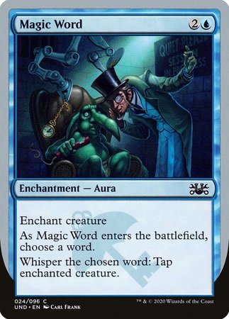 Magic Word [Unsanctioned] | Dumpster Cat Games