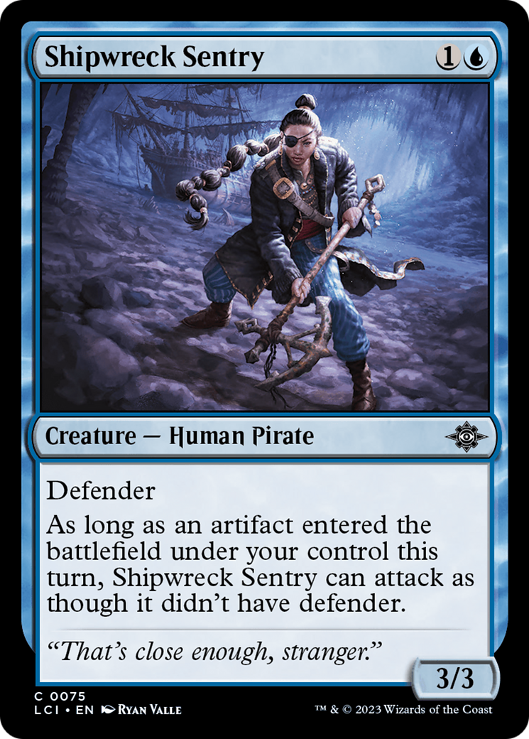 Shipwreck Sentry [The Lost Caverns of Ixalan] | Dumpster Cat Games