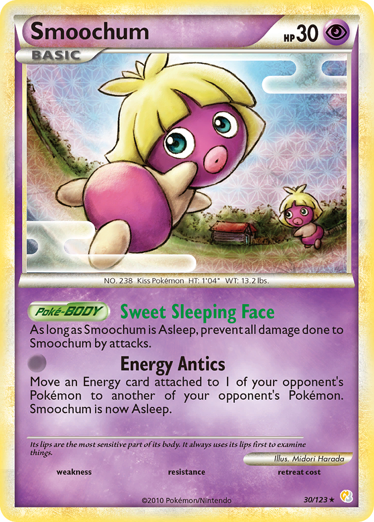 Smoochum (30/123) [HeartGold & SoulSilver: Base Set] | Dumpster Cat Games