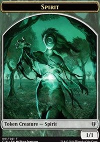 Spirit Double-sided Token [Commander 2016] | Dumpster Cat Games