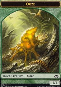 Ooze Double-sided Token [Planechase Anthology] | Dumpster Cat Games