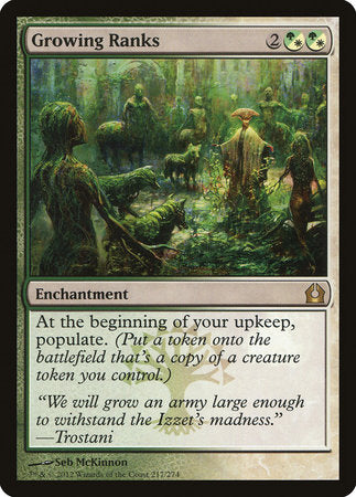 Growing Ranks [Return to Ravnica] | Dumpster Cat Games