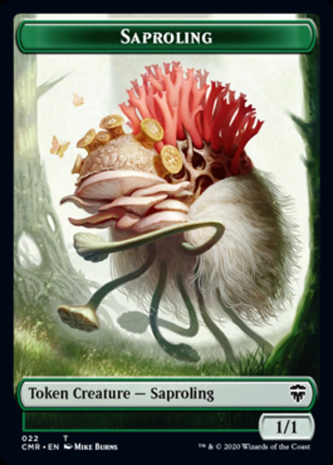 Copy (023) // Saproling Token [Commander Legends Tokens] | Dumpster Cat Games