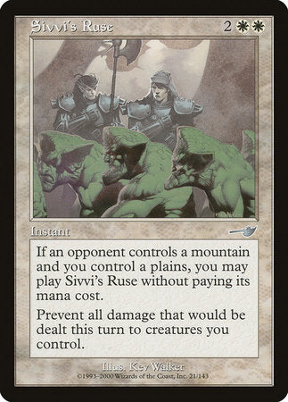 Sivvi's Ruse [Nemesis] | Dumpster Cat Games