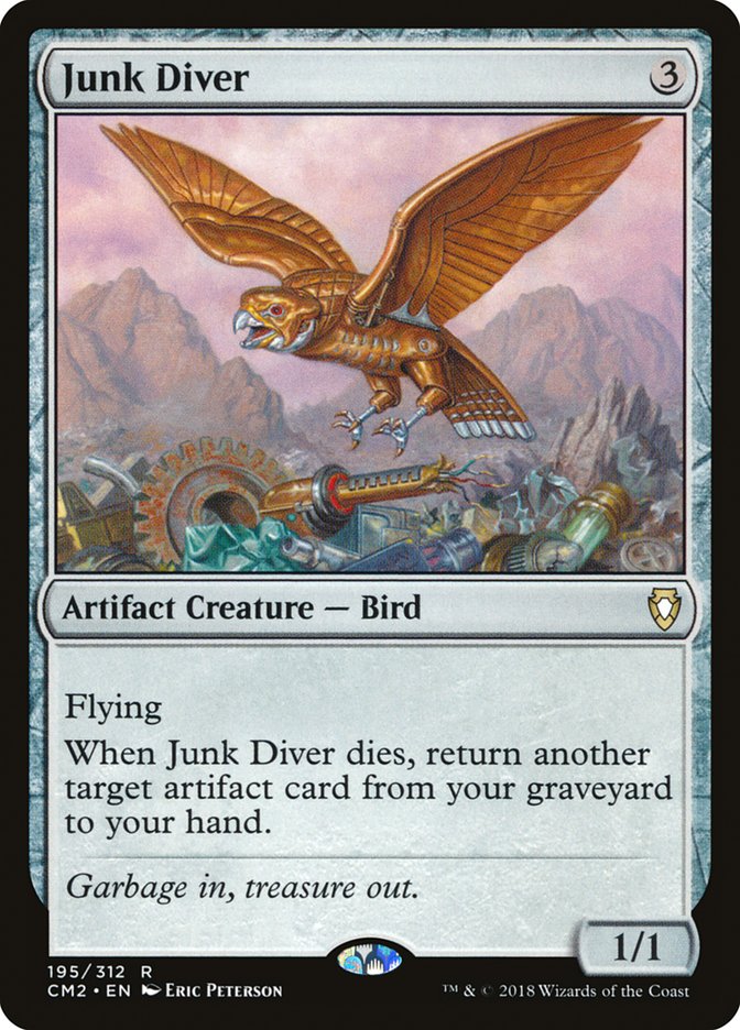 Junk Diver [Commander Anthology Volume II] | Dumpster Cat Games