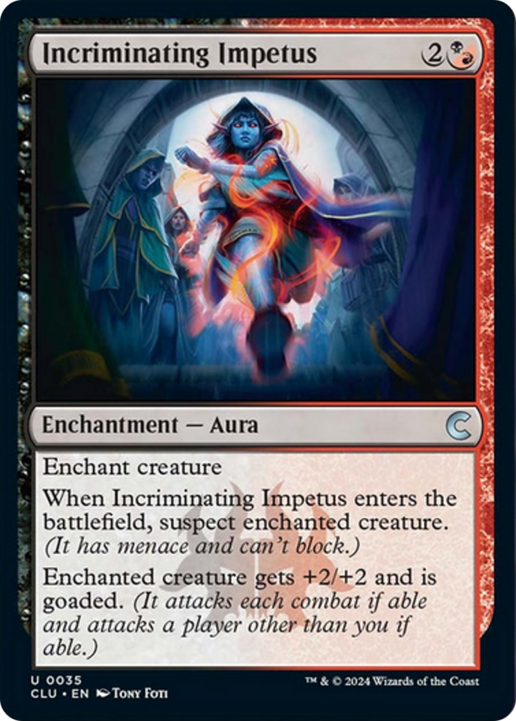 Incriminating Impetus [Ravnica: Clue Edition] | Dumpster Cat Games