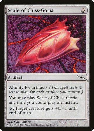 Scale of Chiss-Goria [Mirrodin] | Dumpster Cat Games