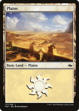 Plains (177) [Fate Reforged] | Dumpster Cat Games