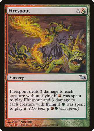 Firespout [Shadowmoor] | Dumpster Cat Games