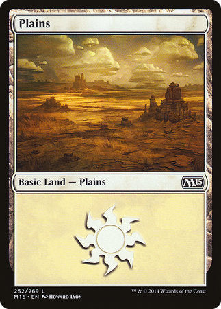 Plains (252) [Magic 2015] | Dumpster Cat Games