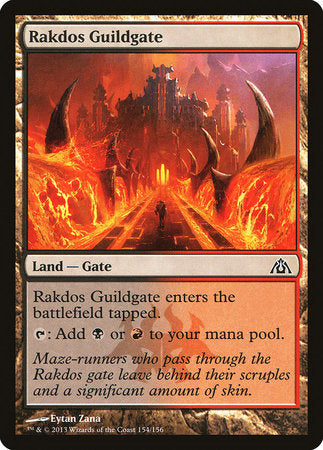 Rakdos Guildgate [Dragon's Maze] | Dumpster Cat Games