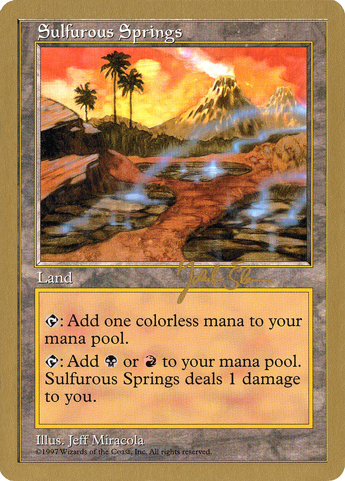Sulfurous Springs (Jakub Slemr) [World Championship Decks 1997] | Dumpster Cat Games