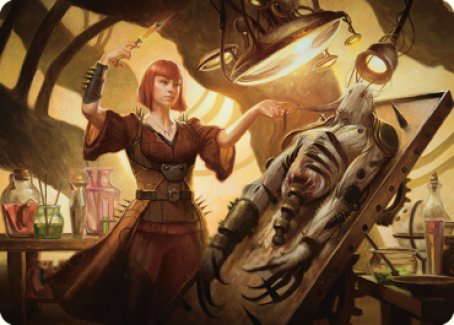 Ashnod, Flesh Mechanist Art Card [The Brothers' War Art Series] | Dumpster Cat Games