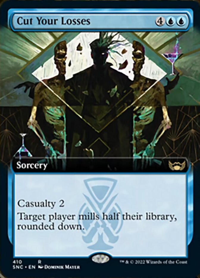 Cut Your Losses (Extended Art) [Streets of New Capenna] | Dumpster Cat Games