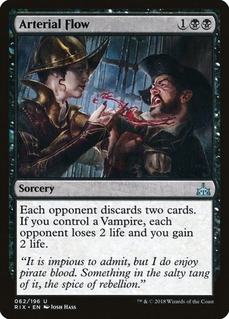 Arterial Flow [Rivals of Ixalan] | Dumpster Cat Games