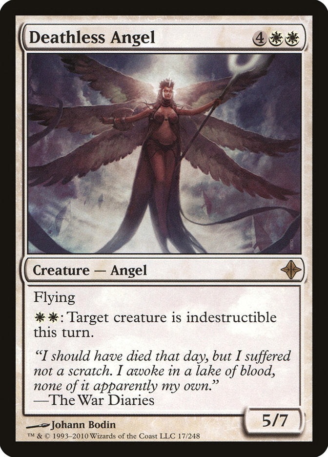 Deathless Angel [Rise of the Eldrazi] | Dumpster Cat Games