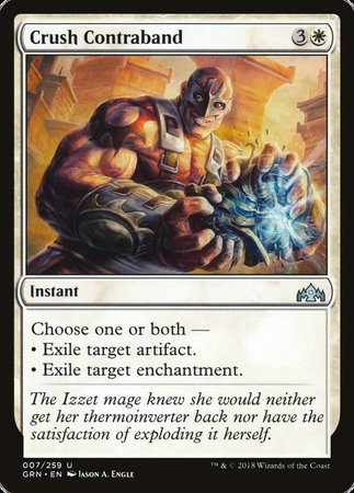 Crush Contraband [Guilds of Ravnica] | Dumpster Cat Games