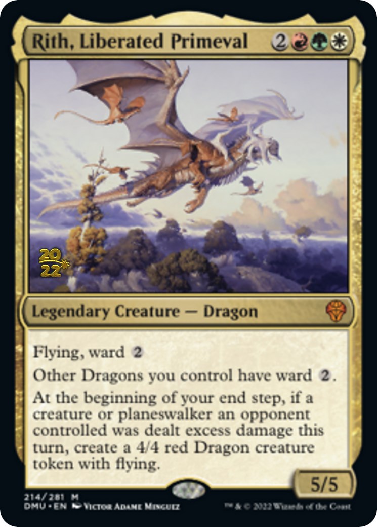 Rith, Liberated Primeval [Dominaria United Prerelease Promos] | Dumpster Cat Games