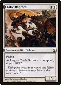 Castle Raptors [Time Spiral] | Dumpster Cat Games