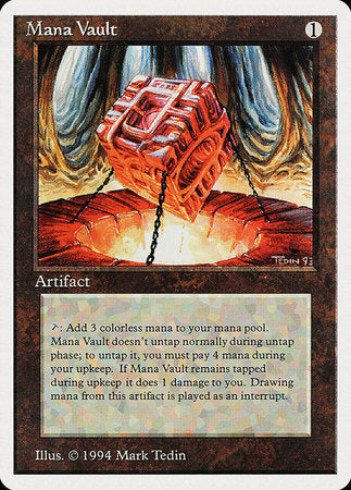 Mana Vault [Summer Magic / Edgar] | Dumpster Cat Games